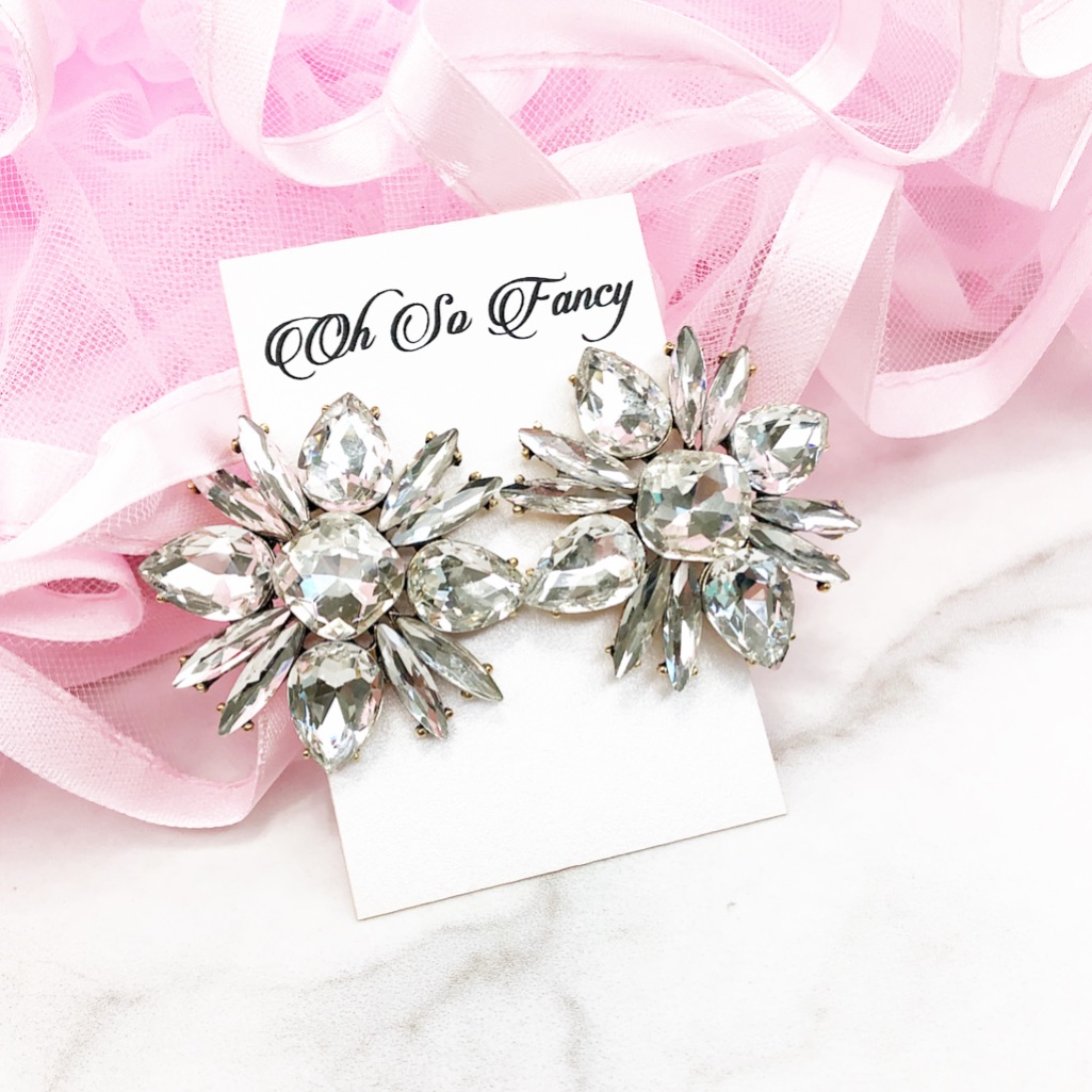 Crystal Stud Earrings